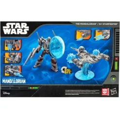 Figura Star Wars x Transformers The Mandalorian N-1 Starfighter 19 cm