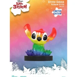 Figura Stitch Arcoiris Mini Egg Attack 8 cm Ed. Limitada