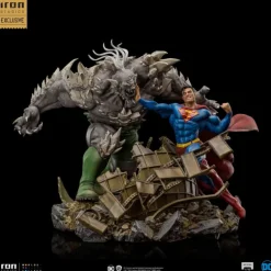 Figura Superman vs Doomsday – Estatua 1/10 BDS Art Scale de Iron Studios (30 cm)
