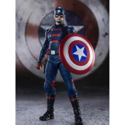 Figura Tamashii Nations Capitán América John Walker 15 cm