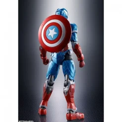 Figura Tamashii Nations TECH-ON Avengers Capitán América 15,5 cm