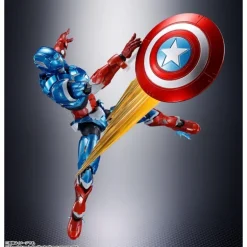 Figura Tamashii Nations TECH-ON Avengers Capitán América 15,5 cm