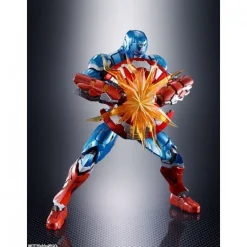 Figura Tamashii Nations TECH-ON Avengers Capitán América 15,5 cm
