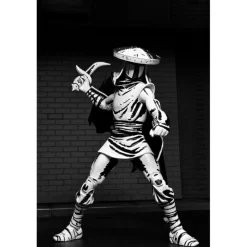 Figura Teenage Mutant Ninja Turtles Foot Ninja Guard Black & White 18 cm