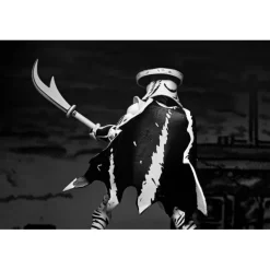 Figura Teenage Mutant Ninja Turtles Foot Ninja Guard Black & White 18 cm