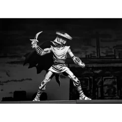 Figura Teenage Mutant Ninja Turtles Foot Ninja Guard Black & White 18 cm