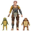 Figura Teenage Mutant Ninja Turtles Synja Grammy April con Baby Yi & Moja