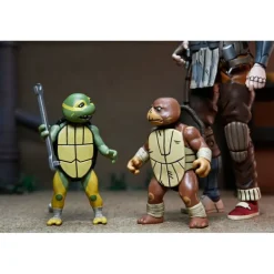 Figura Teenage Mutant Ninja Turtles Synja Grammy April con Baby Yi & Moja