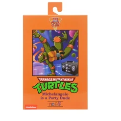 Figura Ultimate Michelangelo VHS 18cm Tortugas Ninja