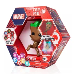 Figura Wow POD Groot Marvel con luz