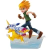 Figura Yamato Ishida & Gabumon Digimon Adventure Serie G.E.M.