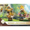 Figuras Beemo y Bzzziggs D-Stage League Of Legends