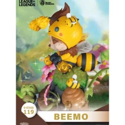 Figuras Beemo y Bzzziggs D-Stage League Of Legends