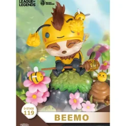 Figuras Beemo y Bzzziggs D-Stage League Of Legends
