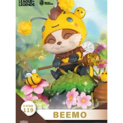 Figuras Beemo y Bzzziggs D-Stage League Of Legends