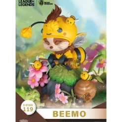 Figuras Beemo y Bzzziggs D-Stage League Of Legends