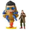 Figuras Captain y Elvis Modok Marvel Retro Collection