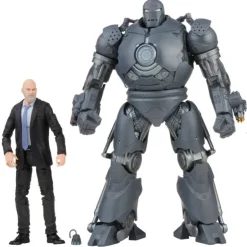 Figuras Obadiah Stane y Iron Monger Marvel