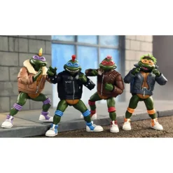 Figuras Punk Turtles 18 cm de Tortugas Ninja - NECA