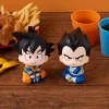 Figuras PVC Son Goku & Vegeta Mini 11cm Cojines Exclusivos