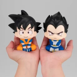 Figuras PVC Son Goku & Vegeta Mini 11cm Cojines Exclusivos