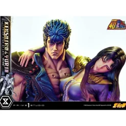 Fist of the North Star Estatua Kenshiro & Yuria Bonus Version 71 cm