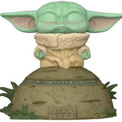Funko Pop! Baby Yoda usando la fuerza con luz y sonido The Mandalorian