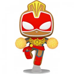Funko Pop Capitana Marvel Navidad Galleta de Jengibre