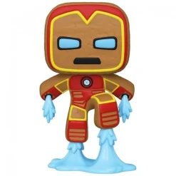Funko Pop Iron Man Galleta de Jengibre Navidad Marvel