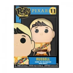 Funko Pop Pin Disney Up Russell Chapa Esmaltada 10 cm