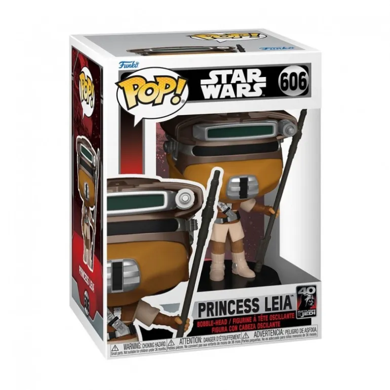 Funko Pop Star Wars Princesa Leia Boushh 9 cm
