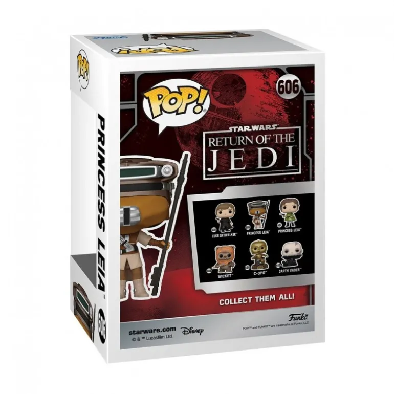 Funko Pop Star Wars Princesa Leia Boushh 9 cm