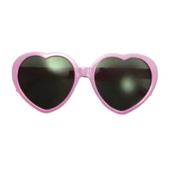 Gafas Corazón rosa