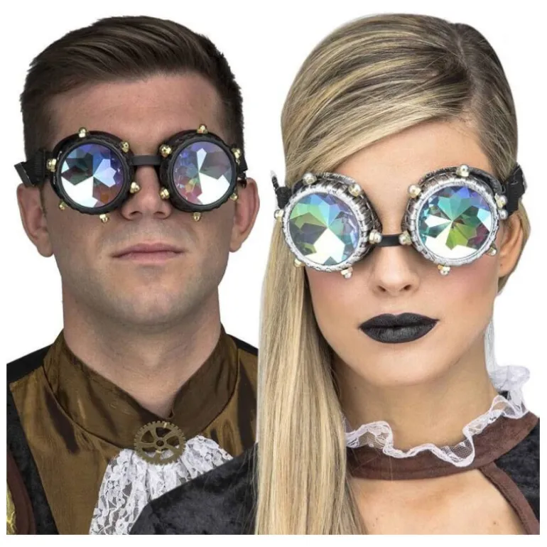 Gafas Steampunk en 2 colores surtidos