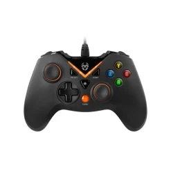 Gamepad Krom Key Negro/Naranja