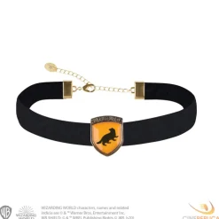 Gargantilla terciopelo Harry Potter Hufflepuff
