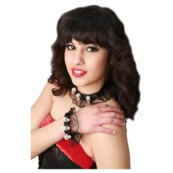 Gargantilla y Brazalete con Calaveras