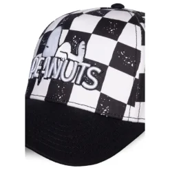 Gorra Béisbol Peanuts Checkerboard Logo - 100% Algodón