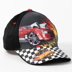 Gorra Hot Wheels para niños - Ajustable y Colorida