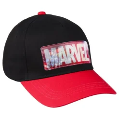 Gorra visera curva holográfico Marvel
