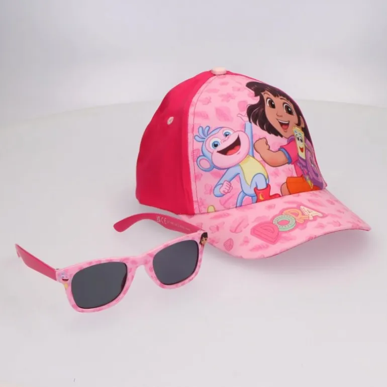Gorra y Gafas de Sol Dora la Exploradora para Niños