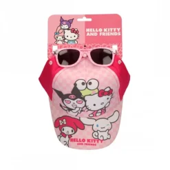 Gorra y Gafas de Sol Hello Kitty 53 cm Rosa