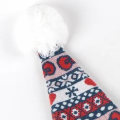 Gorro de Punto Navideño Hello Kitty Multicolor 100% Acrílico