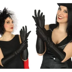 Guantes largos Negros 40 cm