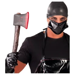 Hacha de Charcutero Loco de 40 cm para Halloween