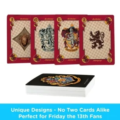 Harry Potter Baraja Crests de 54 Cartas Oficial