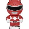 Hucha Power Rangers roja de PVC con licencia oficial