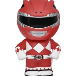 Hucha Power Rangers roja de PVC con licencia oficial