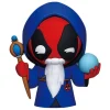 Imán 3D de Deadpool Wizard de PVC de Marvel