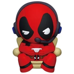 Imán 3D Deadpool Gaming de PVC con Licencia Oficial